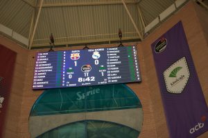 Videomarcador resultados de baloncesto